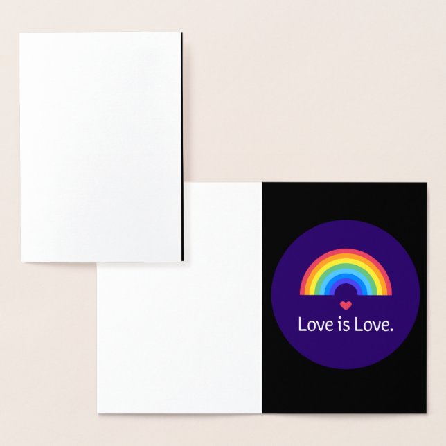 Love is love. LGBT+PRIDE. Queer.    Postcard (Display)