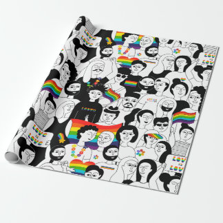 love is love, LGBTQ+ Wrapping Paper