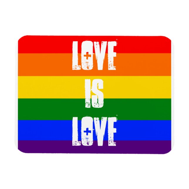 Love is love magnet (Horizontal)