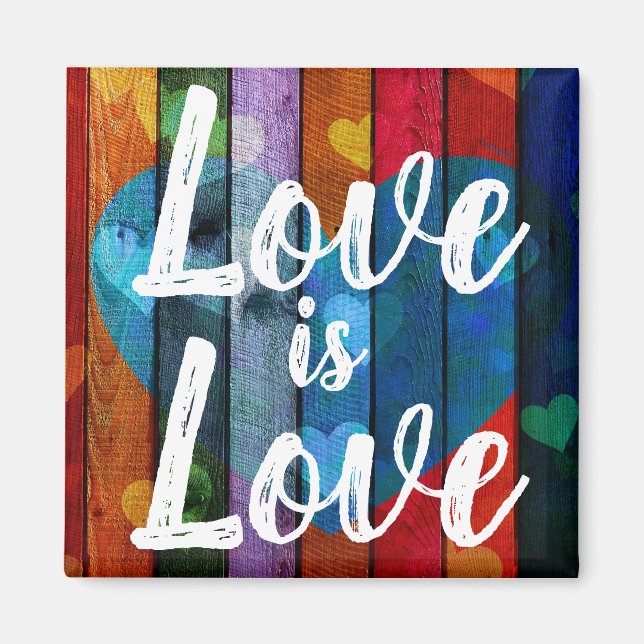 "Love is Love" Magnet (Front)