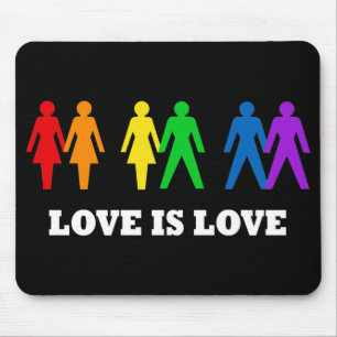 Love is Love Mouse Mat