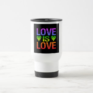 Love Is Love mug - choose style & colour