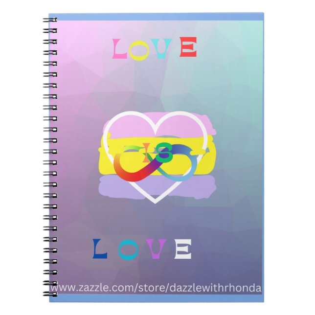 Love is Love Notebook (Front)