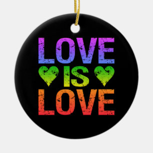 Love Is Love ornament