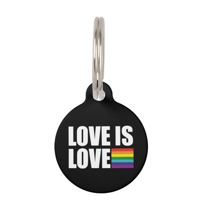 Love is Love Pet Tag (Front)