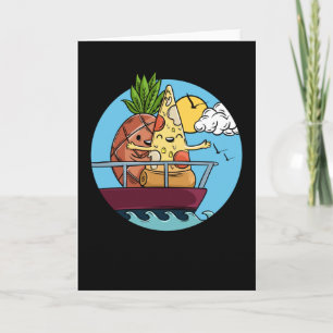Love Is Love Pineapple Pizza Card