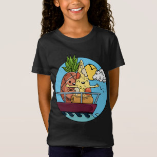 Love Is Love Pineapple Pizza Forbidden Valentines T-Shirt