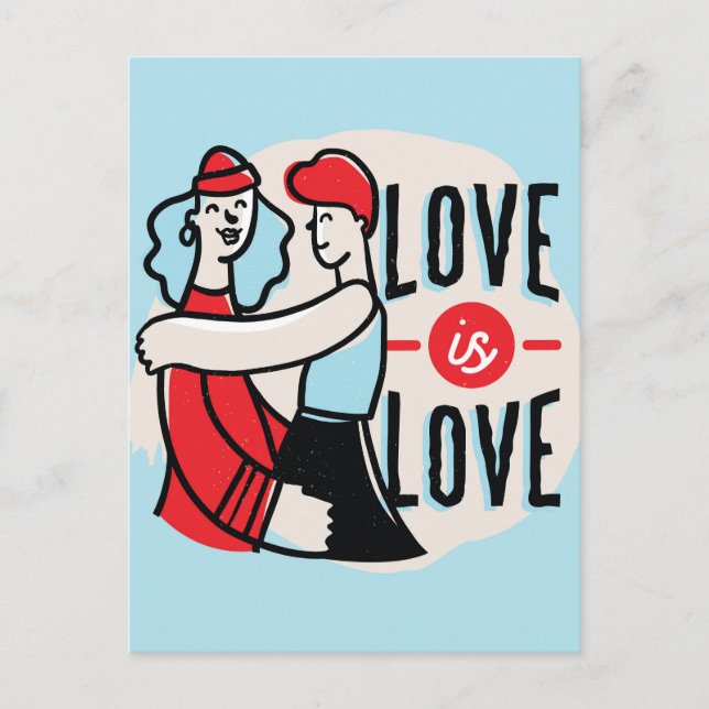 Love is Love Postcard (Front)