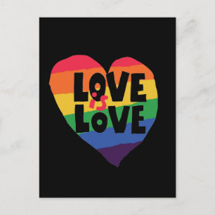 Love is Love Postcard