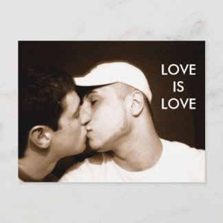 'Love Is Love' Postcard