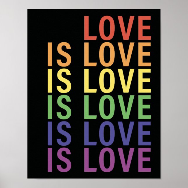 Love is Love Poster (Front)