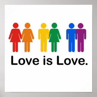 Love is Love. Poster