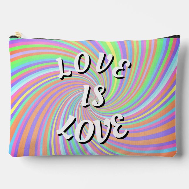 Love Is Love Pride Accessory Pouch (Front)