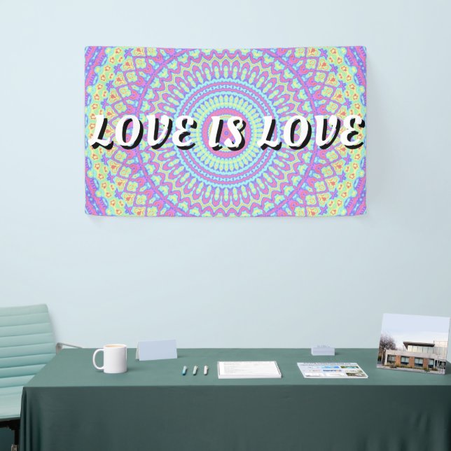 Love Is Love Pride Banner (Tradeshow)