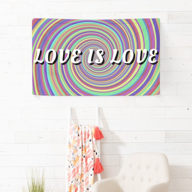 Love Is Love Pride Banner (Insitu)
