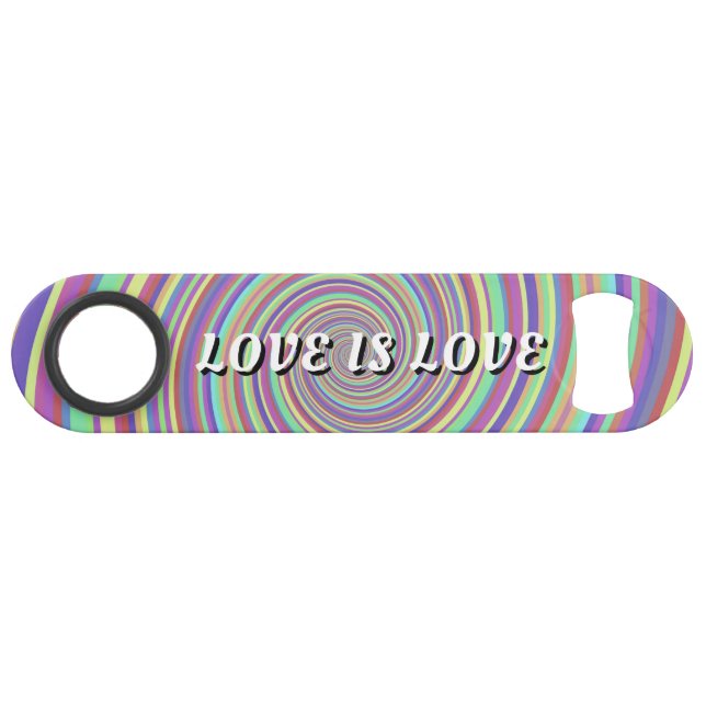 Love Is Love Pride  Bar Key (Front (Horizontal))