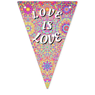 Love Is Love Pride Bunting