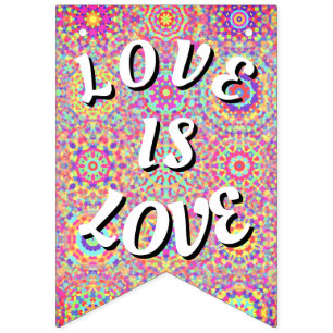 Love Is Love Pride Bunting