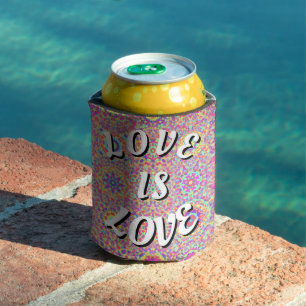 Love Is Love Pride Can Cooler