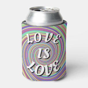 Love Is Love Pride Can Cooler