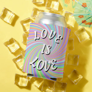 Love Is Love Pride Can Cooler