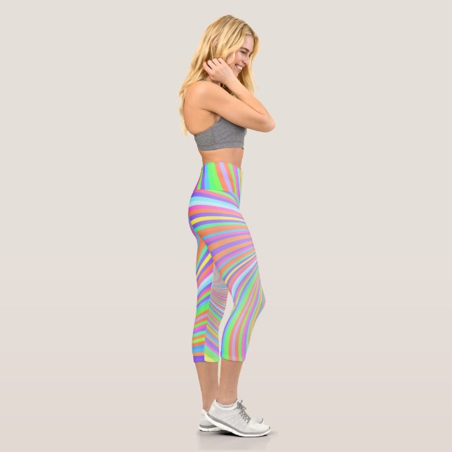 Love Is Love Pride  Capri Leggings (Right)