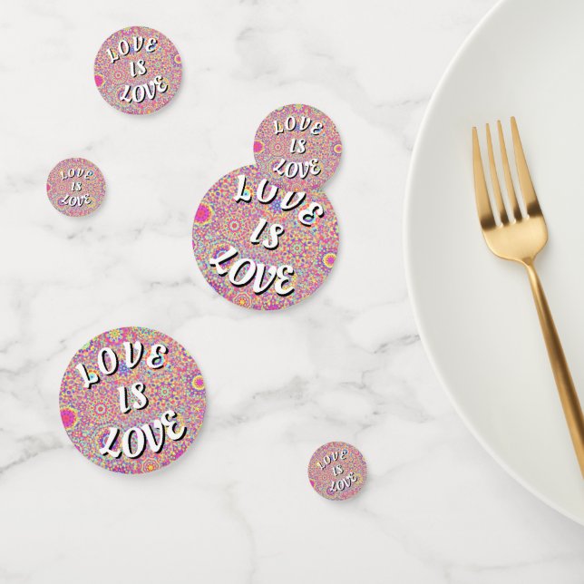 Love Is Love Pride  Confetti (Group)
