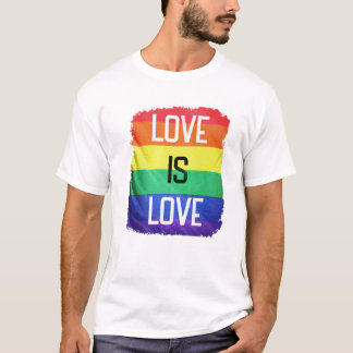 Love Is Love, Pride Flag T-Shirt