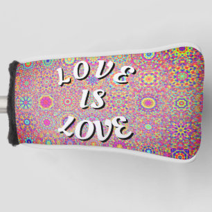 Love Is Love Pride Golf Head Cover