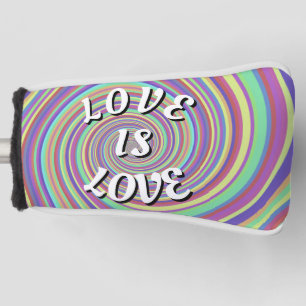 Love Is Love Pride Golf Head Cover