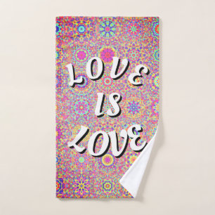 Love Is Love Pride Hand Towel