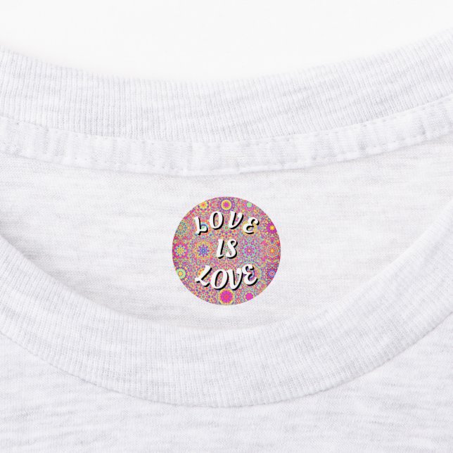 Love Is Love Pride Labels (Affixed)