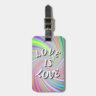 Love Is Love Pride Luggage Tag