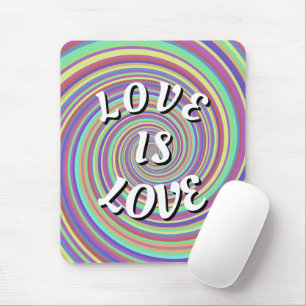 Love Is Love Pride Mouse Mat