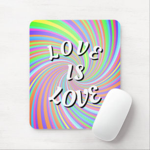 Love Is Love Pride Mouse Mat