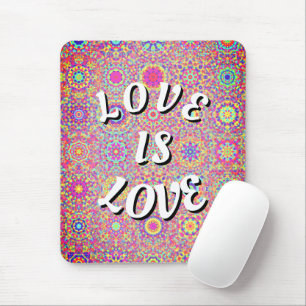 Love Is Love Pride Mouse Mat