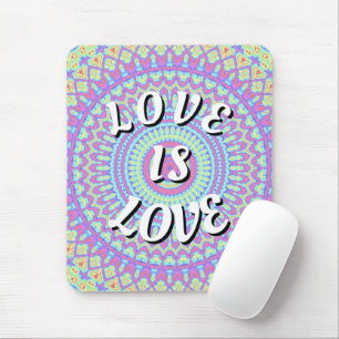 Love Is Love Pride Mouse Mat