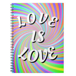 Love Is Love Pride Notebook