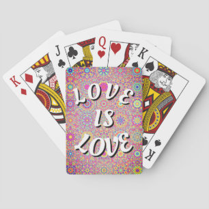 Love Is Love Pride Playing Cards