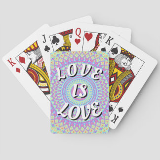 Love Is Love Pride Playing Cards