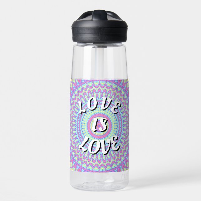Love Is Love Pride Water Bottle (Front)