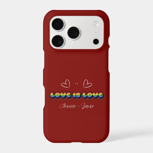 Love is Love Rainbow LGBTQ (Back)