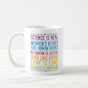 Love is Love Rainbow Pride Coffee Mug
