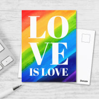 Love Is Love Rainbow Pride