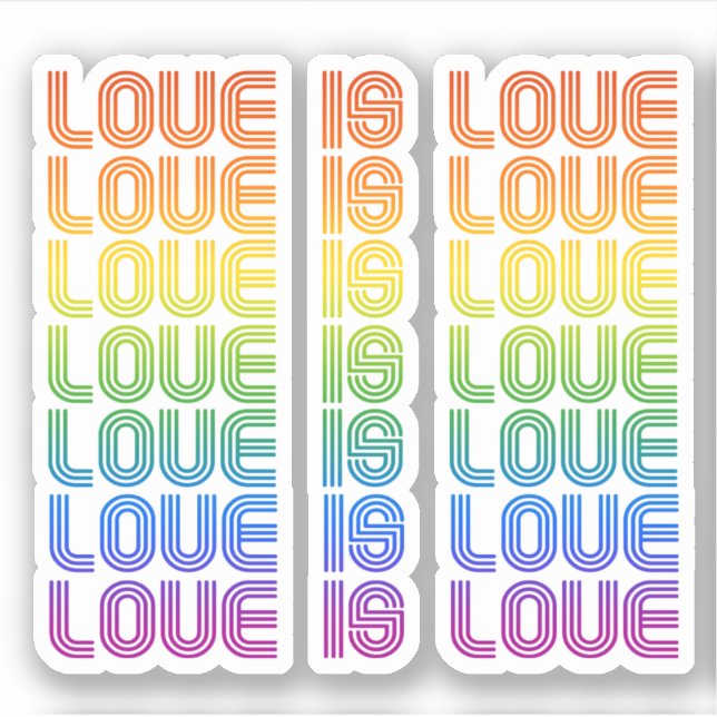Love is Love Retro (Front)
