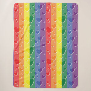 Love Is Love Sherpa Blanket
