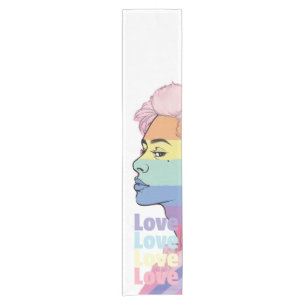 Love is Love Short Table Runner