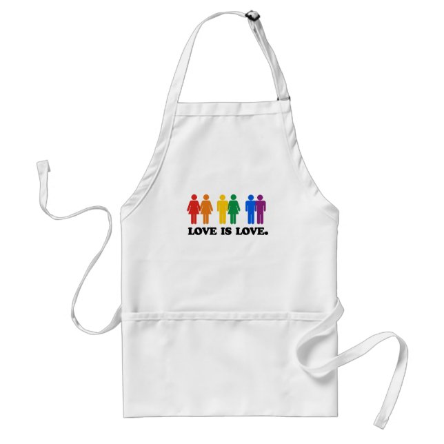 Love is Love Standard Apron (Front)