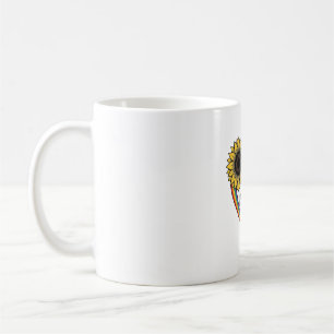 Love Is Love Sunflower Heart Vintage Vector Shirt_ Coffee Mug