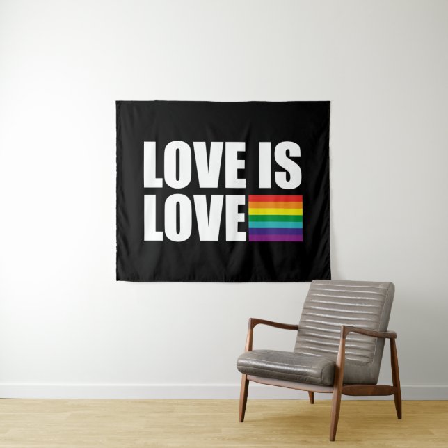 Love is Love Tapestry (In Situ (Horizontal))